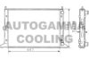 AUTOGAMMA 100360 Radiator, engine cooling